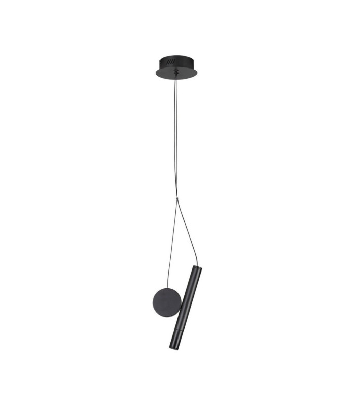 Vero Slim Pendant Ceiling Light Matt Black LED 2W 137lm 3000K-1