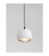 Conga Slim Pendant Ceiling Light Sandy White LED 13W 922lm 3000K-2