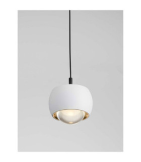 Conga Slim Pendant Ceiling Light Sandy White LED 13W 922lm 3000K-2