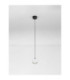 Conga Slim Pendant Ceiling Light Sandy White LED 13W 922lm 3000K-3