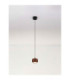 Conga Slim Pendant Ceiling Light Coffee LED 13W 922lm 3000K-4