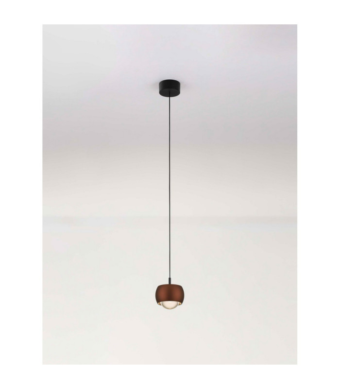 Conga Slim Pendant Ceiling Light Coffee LED 13W 922lm 3000K-4