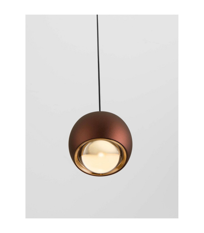 Conga Slim Pendant Ceiling Light Coffee LED 13W 922lm 3000K-5