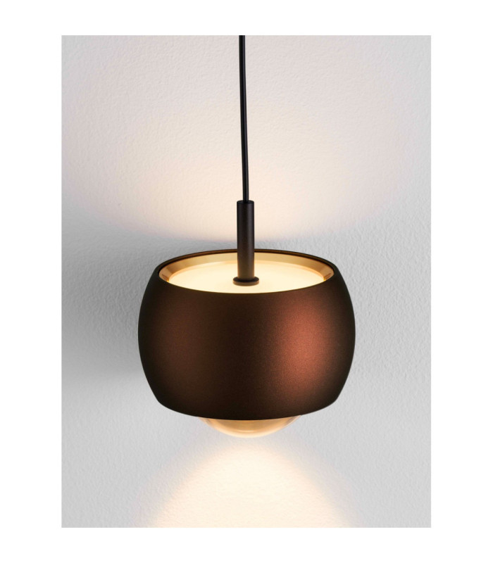 Conga Slim Pendant Ceiling Light Coffee LED 13W 922lm 3000K-6