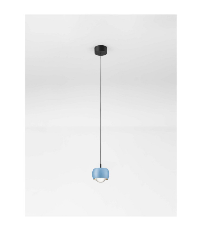 Conga Slim Pendant Ceiling Light  Blue LED 13W 922lm 3000K-3