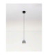 Conga Slim Pendant Ceiling Light Grey LED 13W 922lm 3000K-3