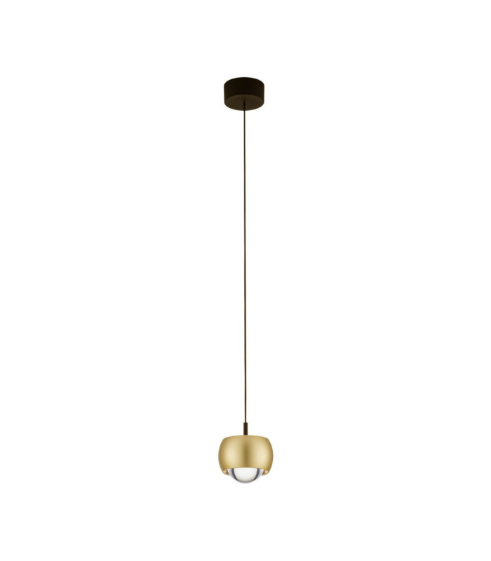 Conga Slim Pendant Ceiling Light Gold LED 13W 922lm 3000K-1