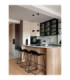 Conga Slim Pendant Ceiling Light Sandy Black LED 13W 922lm 3000K-2