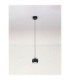 Conga Slim Pendant Ceiling Light Sandy Black LED 13W 922lm 3000K-3