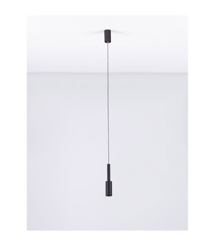 Joy Slim Pendant Ceiling Light Sandy Black LED 7W 703lm 3000K-3