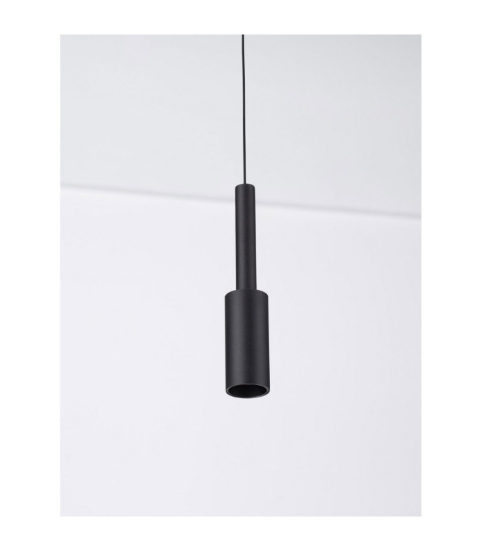 Joy Slim Pendant Ceiling Light Sandy Black LED 7W 703lm 3000K-5