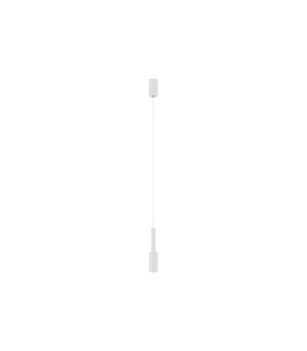 Joy Slim Pendant Ceiling Light Sandy White LED 7W 703lm 3000K-1