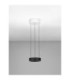 Afi Cylindrical Pendant Ceiling Light Black Sensor Dimmable LED 24W 1712lm 3000K-3