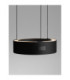 Afi Cylindrical Pendant Ceiling Light Black Sensor Dimmable LED 24W 1712lm 3000K-5