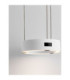 Afi Cylindrical Pendant Ceiling Light White Sensor Dimmable LED 24W 1712lm 3000K-2