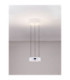 Afi Cylindrical Pendant Ceiling Light White Sensor Dimmable LED 24W 1712lm 3000K-4