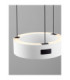 Afi Cylindrical Pendant Ceiling Light White Sensor Dimmable LED 24W 1712lm 3000K-5
