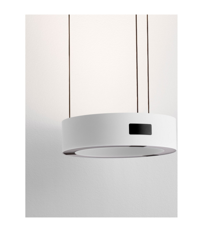 Afi Cylindrical Pendant Ceiling Light White Sensor Dimmable LED 24W 1712lm 3000K-7