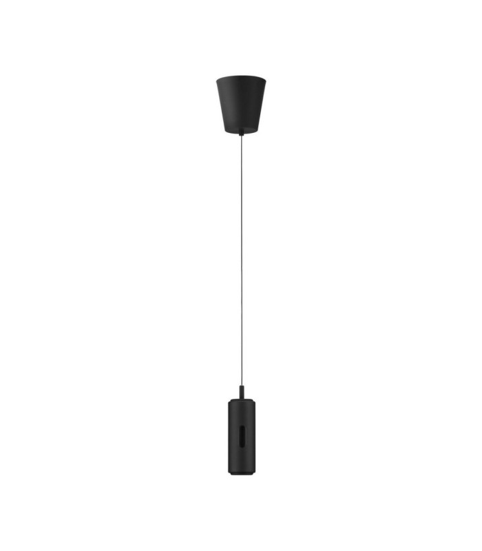 Afi Slim Pendant Ceiling Light Black Sensor Dimmable LED 12W 743lm 3000K-1