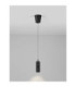 Afi Slim Pendant Ceiling Light Black Sensor Dimmable LED 12W 743lm 3000K-4