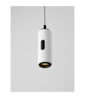 Afi Slim Pendant Ceiling Light White Sensor Dimmable LED 12W 743lm 3000K-2