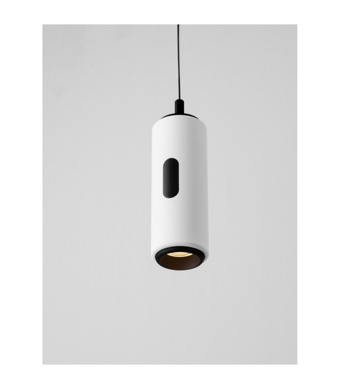 Afi Slim Pendant Ceiling Light White Sensor Dimmable LED 12W 743lm 3000K-2