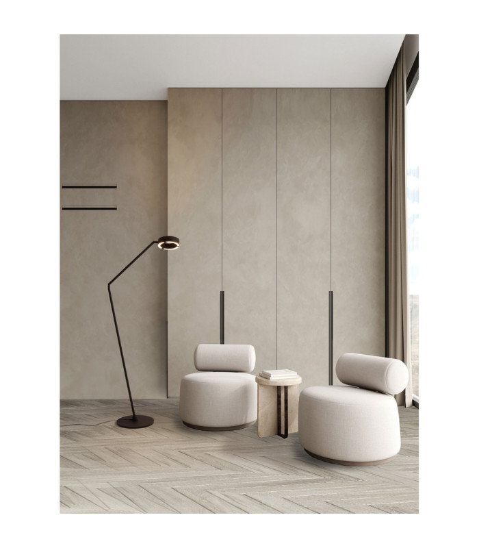 Afi Task Floor Lamp Black Sensor Dimmable LED 23W 1853lm 3000K-2