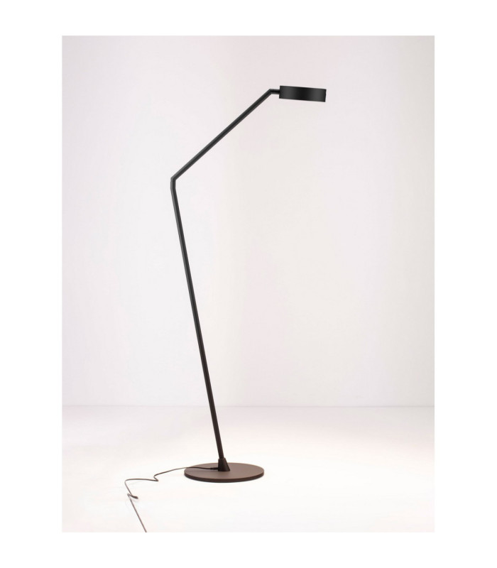 Afi Task Floor Lamp Black Sensor Dimmable LED 23W 1853lm 3000K-4