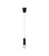 Chronos Slim Pendant Ceiling Light Black Sensor Dimmable LED 11W 763lm 3000K-1