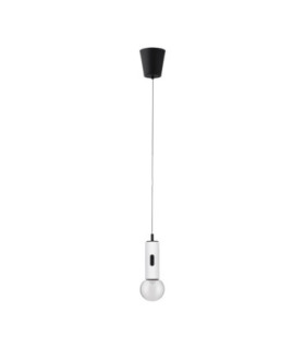 Chronos Slim Pendant Ceiling Light White Sensor Dimmable LED 11W 763lm 3000K-1