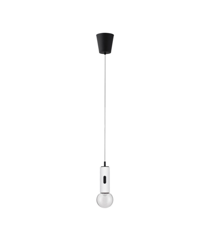 Chronos Slim Pendant Ceiling Light White Sensor Dimmable LED 11W 763lm 3000K-1