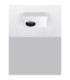 Kedros Semi Flush Ceiling Light White LED 9W 717lm 3000K-3