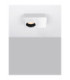 Kedros Semi Flush Ceiling Light White LED 9W 717lm 3000K-4