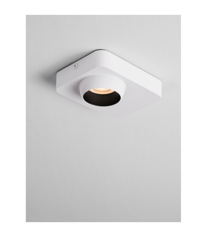 Kedros Semi Flush Ceiling Light White LED 9W 717lm 3000K-5