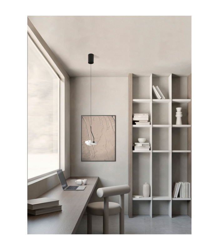 Kedros Pendant Ceiling Light White Touch Dimmable LED 9W 717lm 3000K-2