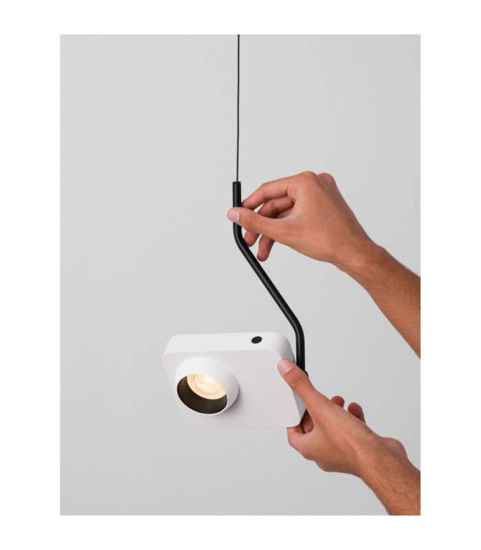 Kedros Pendant Ceiling Light White Touch Dimmable LED 9W 717lm 3000K-7
