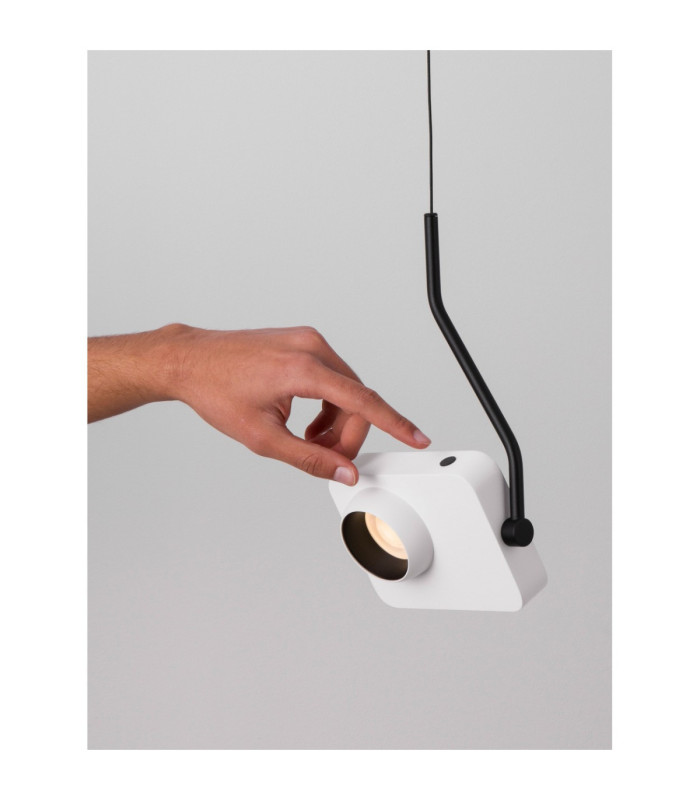 Kedros Pendant Ceiling Light White Touch Dimmable LED 9W 717lm 3000K-8