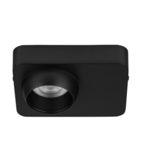 Kedros Semi Flush Ceiling Light Black LED 9W 717lm 3000K-1