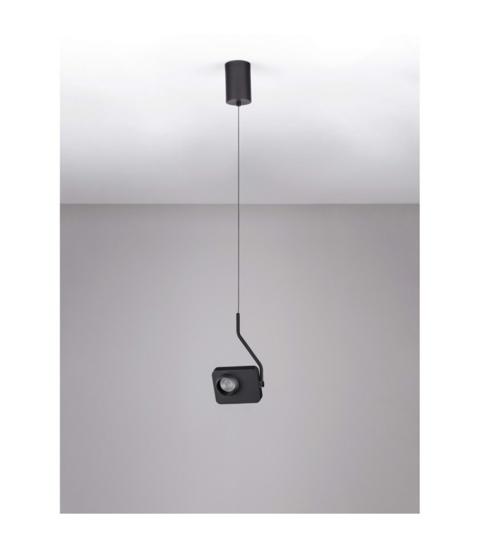 Kedros Pendant Ceiling Light Black Touch Dimmable LED 9W 717lm 3000K-3