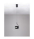 Kedros Pendant Ceiling Light Black Touch Dimmable LED 9W 717lm 3000K-4