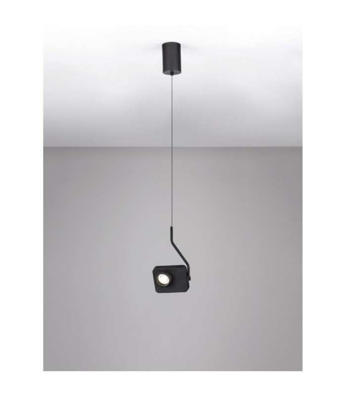 Kedros Pendant Ceiling Light Black Touch Dimmable LED 9W 717lm 3000K-4