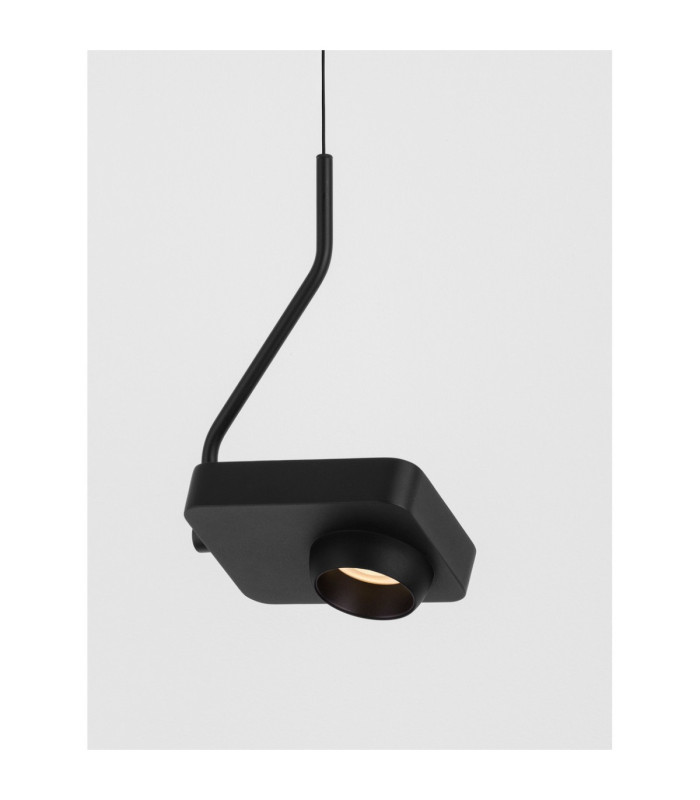 Kedros Pendant Ceiling Light Black Touch Dimmable LED 9W 717lm 3000K-6