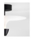 Topio Semi Flush Ceiling Light Sandy Black White LED 11W 908lm 3000K-6