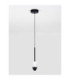 Topio 26cm Pendant Ceiling Light Sandy Black White LED 11W 908lm 3000K-3