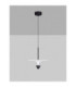 Topio 34cm Pendant Ceiling Light Sandy Black White LED 11W 908lm 3000K-3