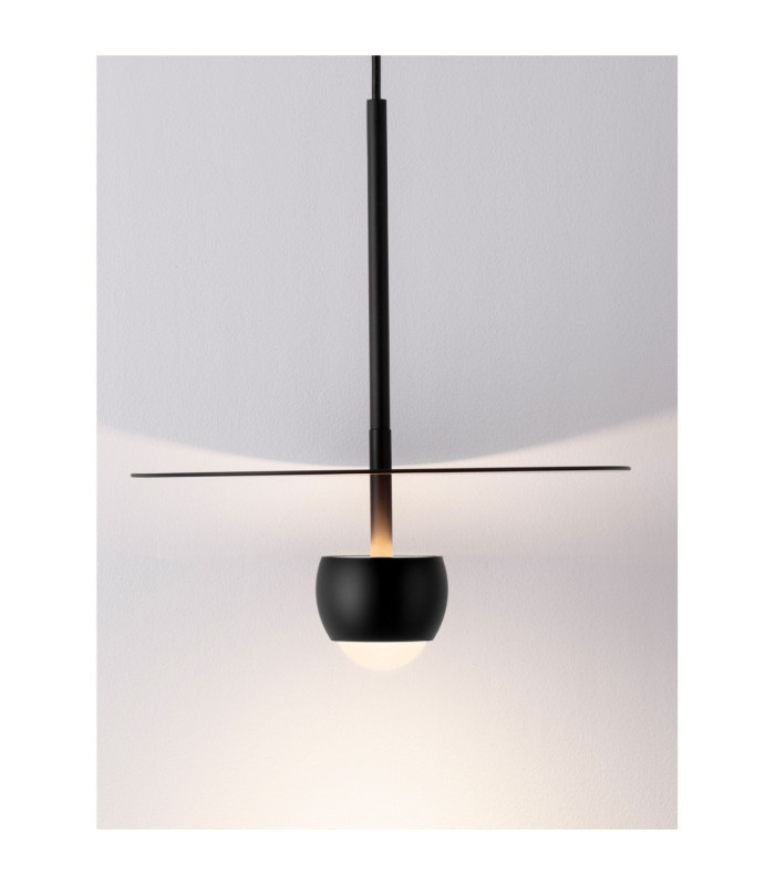 Edem Pendant Ceiling Light Sandy Black LED 8W 590lm 3000K-6