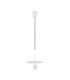 Edem Pendant Ceiling Light Sandy White LED 8W 590lm 3000K-1