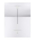 Edem Pendant Ceiling Light Sandy White LED 8W 590lm 3000K-3