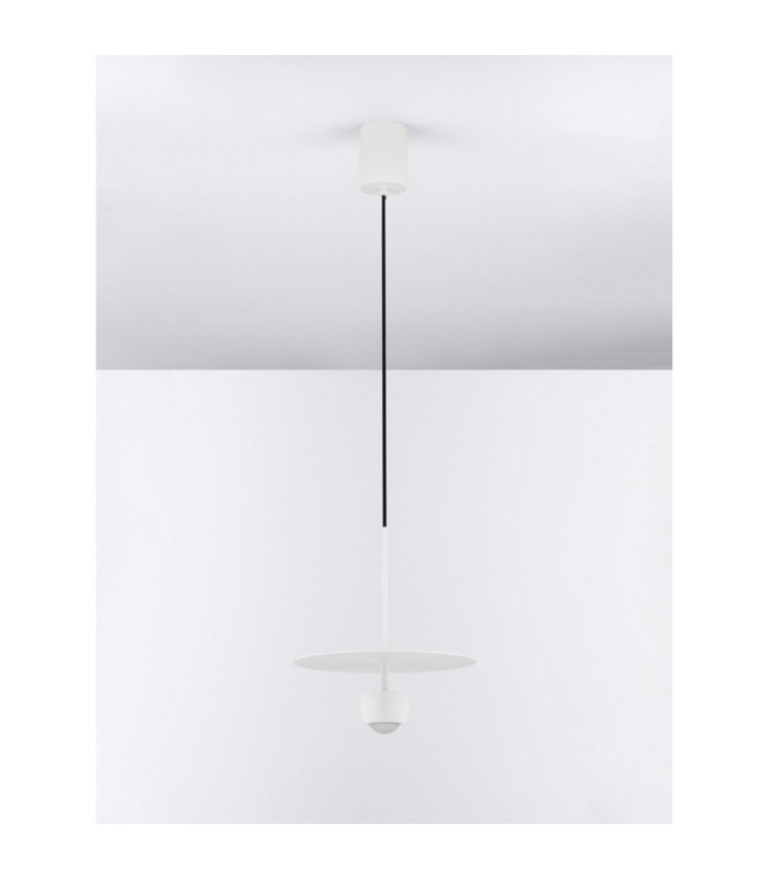 Edem Pendant Ceiling Light Sandy White LED 8W 590lm 3000K-3