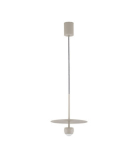 Edem Pendant Ceiling Light Beige LED 8W 590lm 3000K-1